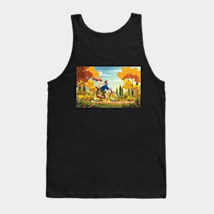 Fall bike ride Tank Top